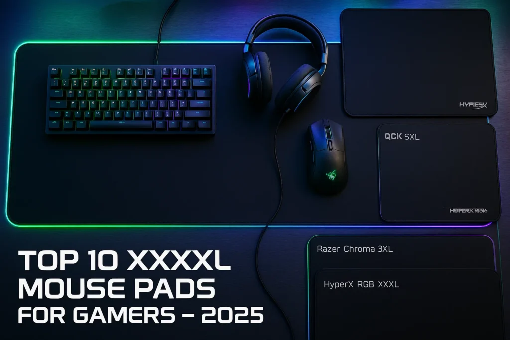 Top 10 XXXXL Mouse Pads for Gamers in 2025